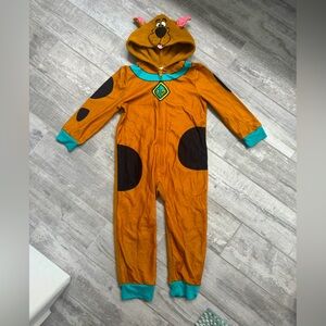 Scooby doo onesie/Halloween onesie/costume size 5/6